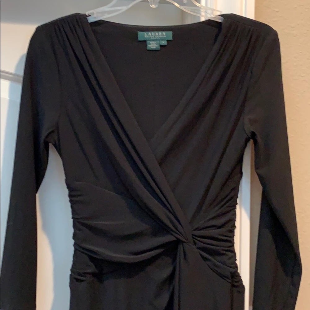 Lauren Ralph Lauren black dress. Size 4.